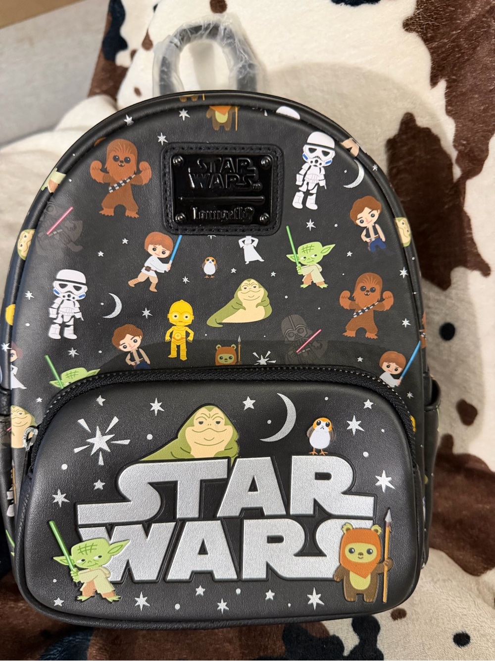 Star Wars Black Character Mini Backpack by Loungefly
